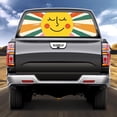 thumbnail image 2 of Sun Smile Rear Window Decals for Trucks- Pickup Car Window Stickers Decal- Truck Back Window Tint Decal Graphic Perforated Vinyl Truck Stickers 66" X 22", 2 of 2