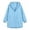 Blue, variant on Women's Lightweight Soft Shell Outdoor Wind Jackets, Quick Dry Breathable Hooded Hiking Camping Outer Tops With Patch Pockets for Women, Women's Black, Sizes S-3XL