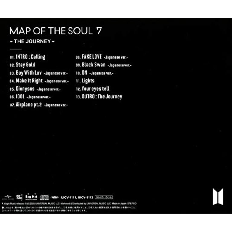 BTS - Map of The Soul: 7 The Journey - CD - Walmart.com