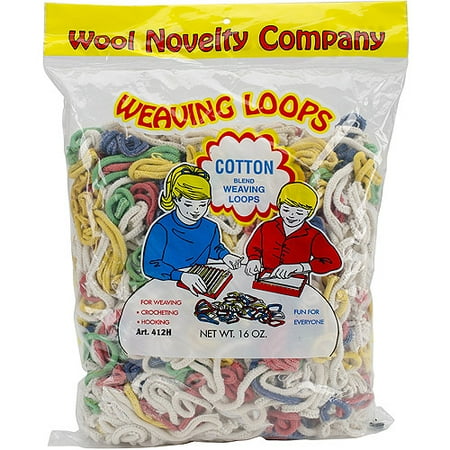Weaving Loops - Cotton Weaving Loops, 16 oz, Assorted