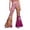 F145-Hot Pink, variant on FYDUU Sparkling Glitter Print Flare Leg Pants for Girls Dance Wear Bell-Bottoms Trousers for Performances and Party Wear Leisure Pants 13-14 Years