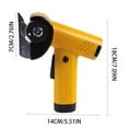 thumbnail image 4 of Rechargeable High-speed Cardboard Cutter - Rechargeable Cardboard Cutter High Speed Electric Box Cutter with 4 Adjustable Speed, Cordless Cardboard Box Opener Tool for Warehouse Yellow , 1Pcs, 4 of 7