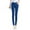 Blue, variant on Hontri Women High Rise Fashion Jean Classic Solid Color Ankle Jeans Casual Regular Tight Fitting Jeans Women's Casual Pants Pink M