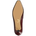 thumbnail image 5 of Journee Womens Celina Medium and Wide Width Kitten Heel Loafer Square Toe Pumps, 5 of 9