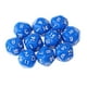thumbnail image 5 of 10 dados acrílicos opacos de 16 caras d16 de 14 mm para juegos de rol Azul, 5 of 9