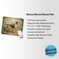 thumbnail image 2 of Treeing Walker Coonhound Dog Art Nouveau Mouse Pad Low Profile Gaming Mat, 2 of 7