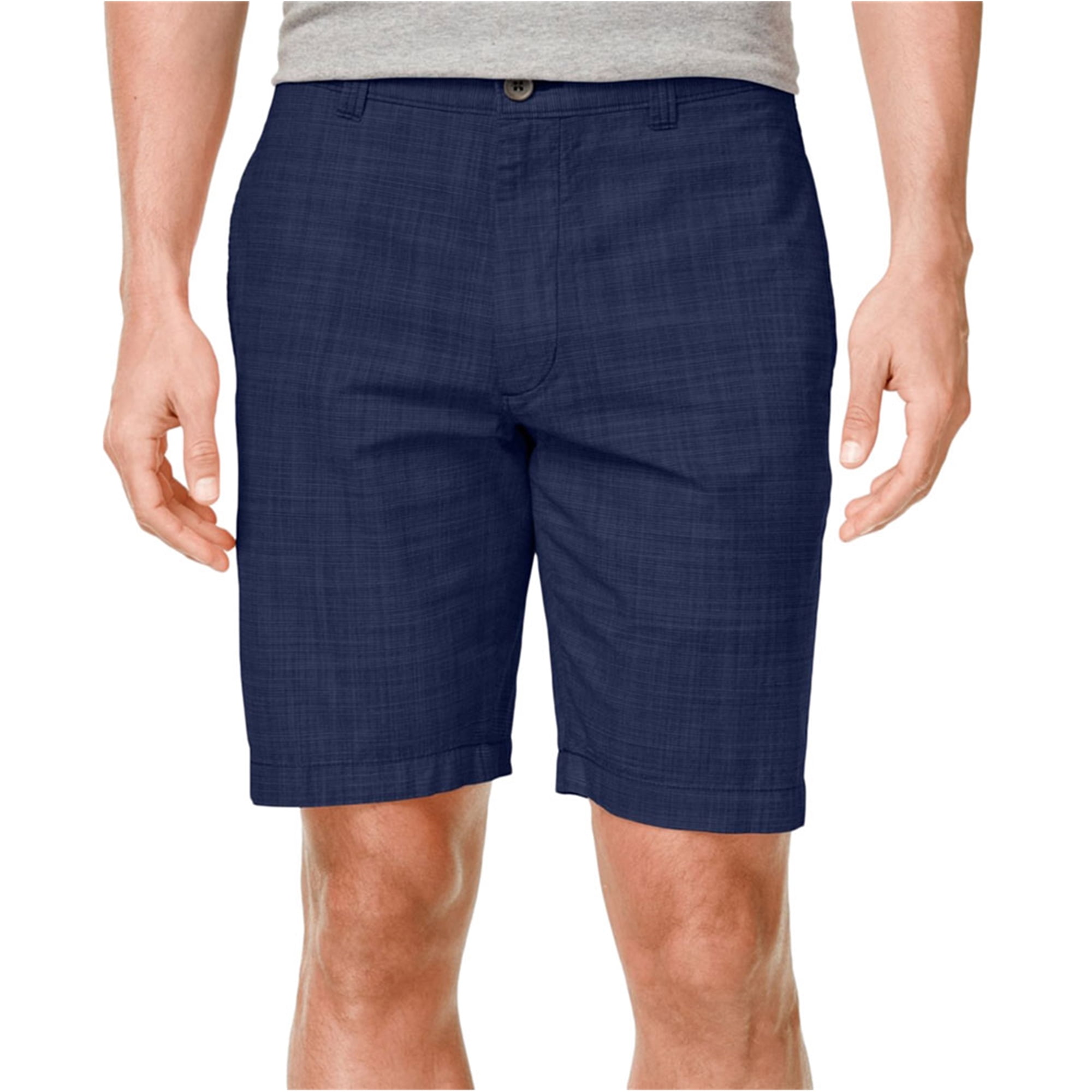 Club Room Mens MicroCheck Casual Walking Shorts