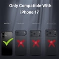 thumbnail image 4 of . Funda MYBAT Maverick Mag clip para iPhone 17 - Cafe con mica, 4 of 11