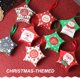 thumbnail image 2 of Toystoory 20 cajas de papel de regalo de Navidad, 20 piezas de dulces, galletas, muñeco de nieve de Navidad, cajas para envolver regalos, Kits de decoración para fiestas, 2 of 6