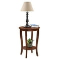 thumbnail image 5 of Convenience Concepts American Heritage Round End Table, Espresso, 5 of 8