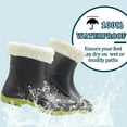 thumbnail image 2 of AUXDIQ Rain Boots Women Short Ankle Waterproof Rain Shoes Outdoor Garden Shoes, 2 of 6