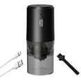 thumbnail image 2 of Coffee Grinder, Adjustable Coarseness Ceramic Burrs, USB Charging, Wireless Portable, Quiet Operation, with Cleaning Brush, Plastic Material, 2 of 8