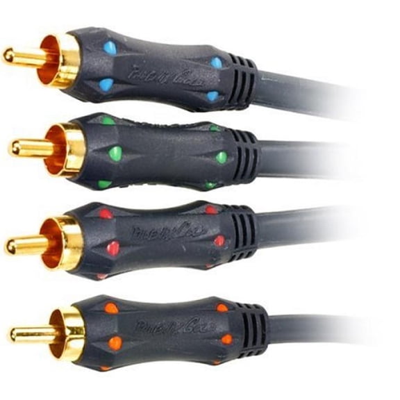 Phoenix Gold DVD KIT with 3 Meter Component video Cable and 1 Meter Digital Coaxial Cable