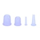 thumbnail image 3 of Juego de 4 ventosas de silicona para masaje corporal al vacío, masajeador anticelulítico (azul), 3 of 15