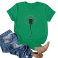 thumbnail image 5 of Pohista Casual Tops for Women Trendy Women's T-Shirts V Neck Summer Blouses for Women 2025 Plus Size Short Sleeve Shirts for Women Office orders placed by me recently, 5 of 5