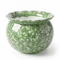 thumbnail image 4 of EFISPSS Hand-Patted Glaze Self Watering Ceramic Planter with Inner Clay Pot, 6 Inch Sage Green African Violet Pots, Easy Care Indoor Plant Pot for Home Decor, 4 of 8