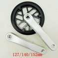 thumbnail image 4 of Juego de bielas para bicicleta para niños, juego de bielas cónicas cuadradas para bicicleta, accesorios de 32T, juego de brazo de biela de aleación de 152 centímetros, 4 of 8