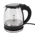thumbnail image 3 of Electric Glass Kettle 2000W High Power 1L Large Capacity Automatic Power Off Blue Light Water Kettle EU Plug 220‑240V, 3 of 5