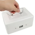 thumbnail image 3 of UPGRATOR 1Pcs Money Organizer Iron Safe Box with Combination Lock for Home Use 6.29X4.72X2.85in, 3 of 8