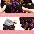 thumbnail image 4 of Grape Foldable Car Garbage Can with Lid, Leak-Proof Mini Trash Can and Hanging Storage Bag for Car, 4 of 6