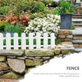 Fence Gardenwhite Decorative Picket Trellis Panels Border Fences