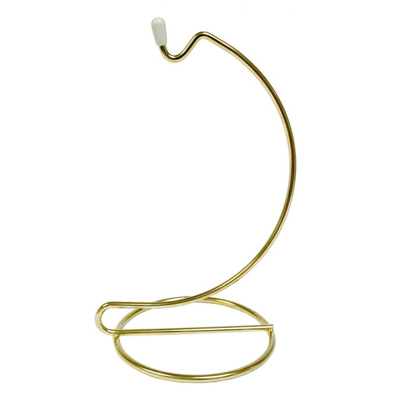 National Artcraft® Single Ornament Display Stand - Bright Gold for Objects Up To 3-1/2" Tall (Pkg/10)