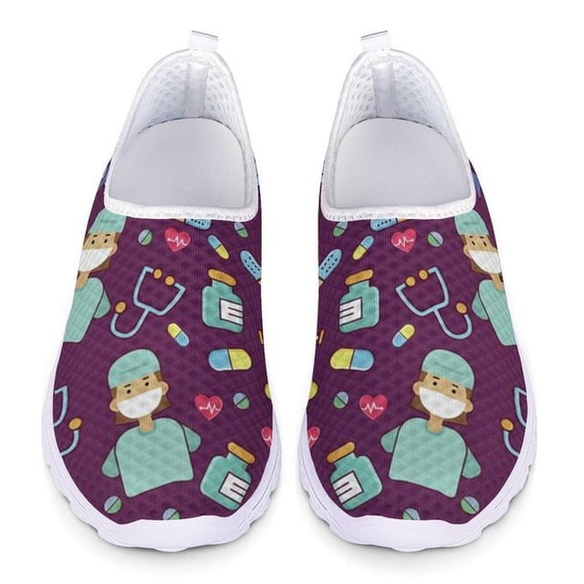 Nuestras zapatillas para correr están hechas de material EVA de alta calidad como suela. Adopta el diseño de malla superior, que puede ampliar las características agradables para la piel y transpirabl