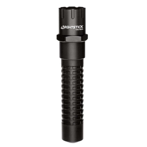Nightstick TAC-560XL Xtreme Lumens Metal Multi-Function Tactical Flashlight-Rechargeable, 6.25", Black