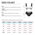 thumbnail image 6 of Daiia Cat Meow Women's Bikini Set Two Piece Swimsuit High Waisted Bikini Adjustable Straps Bikini Perfect for Beach, Pool, and Summer Vacation-XX-Large, 6 of 9