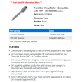 thumbnail image 2 of Front Door Hinge Roller - Compatible with 1991 - 2004 GMC Sonoma 1992 1993 1994 1995 1996 1997 1998 1999 2000 2001 2002 2003, 2 of 2