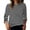 #14Gray, variant on Byworldtasic Womens Striped Oversized Top Color Block Crew Neck Long Sleeve Casual Loose Pullover Top Y2K Clothes