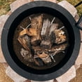 thumbnail image 6 of TITAN GREAT OUTDOORS 40" Wagon Wheel Fire Grate, Decorative Wood Burning Lifted Grate Pit, 6 of 6