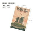 thumbnail image 5 of Lantern Press 1000 Piece Jigsaw Puzzle, Newfoundland, Canada, Cabot Tower, Signal Hill, Litho, 5 of 5