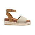 thumbnail image 5 of DREAM PAIRS Girls Flatform Wedge Open Toe Espadrille Sandals with Buckle Ankle Strap for Little Kid/Big Kid, 5 of 7