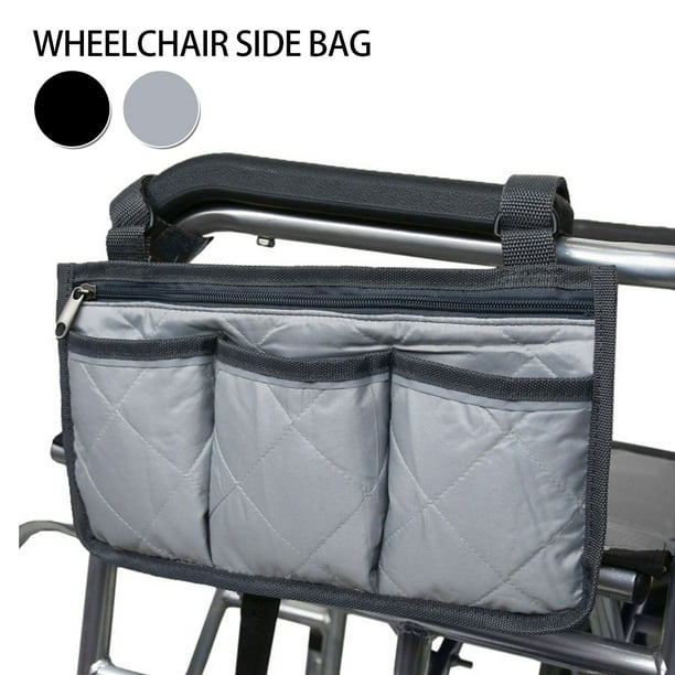 Toorise Wheelchair Armrest Side Bag Oxford Storage Bag Waterproof