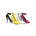 thumbnail image 2 of Ellie Shoes E-8221 5" Heel Womens Pump With Ankle Strap. 9 / Yellow, 2 of 2