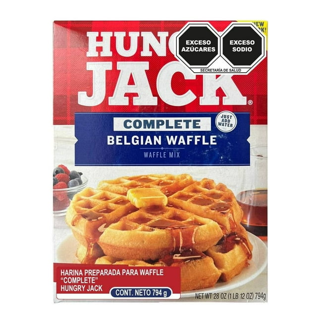 Harina para preparar Waffle Hungry jack 794 g