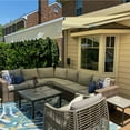 thumbnail image 6 of ALEKO 16'x10' Retractable Awning Fabric Replacement, Ivory Color, 6 of 10
