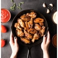thumbnail image 3 of Utopia Kitchen Cast iron Skillets 3 Piece Set, Chefs Pan, Pre Seasoned Cast iron Skillets, 6, 8 & 10 Inches, Easy Use in the Oven, Stove, Grill, or Campfire, Black, 3 of 8