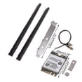 thumbnail image 5 of Carte Wi-Fi 6 Combo 802.11ax M.2 5G Wifi Sans Fil Wlan BT 5.2, 5 of 5