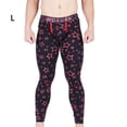 thumbnail image 4 of Minnieouse Ropa interior para hombre, mallas, pantalones transpirables, pantalones cómodos, capa base de absorción de sudor, ropa de vestir, Ropa interior Estrella negra L, 4 of 6