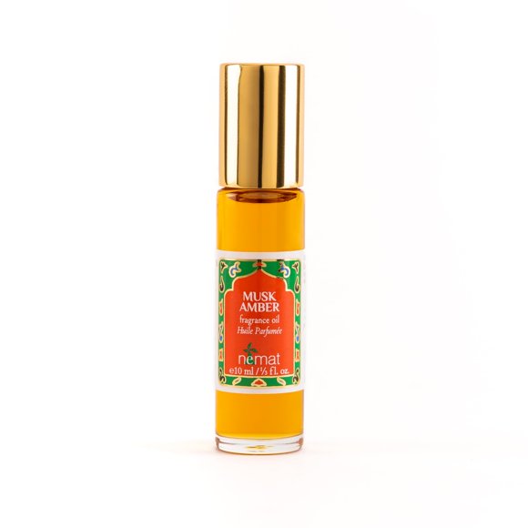 Rollo Perfume Nemat Fragrances, color ámbar y almizcle, 10 ml/10 ml