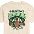 thumbnail image 3 of Marvel Deadpool - St. Patrick's Day Prone To Shenanigans - Men's Short Sleeve Graphic T-Shirt, 3 of 5