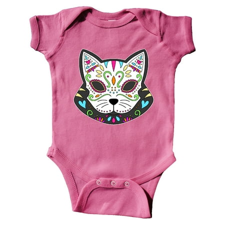 

Inktastic Cinco De Mayo Cat Sugar Skull Gift Baby Boy or Baby Girl Bodysuit