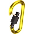 thumbnail image 4 of GearHill 3” Heavy Duty Carabiner Keychain Clip Aluminum D Ring Locking Carabiner, 12-Pack, 4 of 5