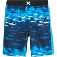 thumbnail image 4 of iXtreme Boys' Rashguard Set - UPF 50+ 2-Piece Snug Fit Swim Shirt and Trunks Swimsuit Set (Little Kid/Big Kid), 4 of 7