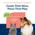 thumbnail image 6 of NaturVet Brewers Dried Yeast with Vitamins Skin & Coat Supplement for Dogs and Cats, 1 lb Powder, 6 of 9