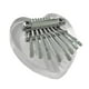 thumbnail image 5 of Kalimbas Instrumento Musical de 8 Teclas Compacto con Cordón para El Cuello Portátil Mbira Piano Pulgar Piano para Adultos Profesional Acrílico, 5 of 9