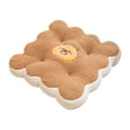 thumbnail image 2 of Cojín de asiento lindo suave antideslizante cómodo cojines de almohada cojín de silla de oficina Marrón, 2 of 7