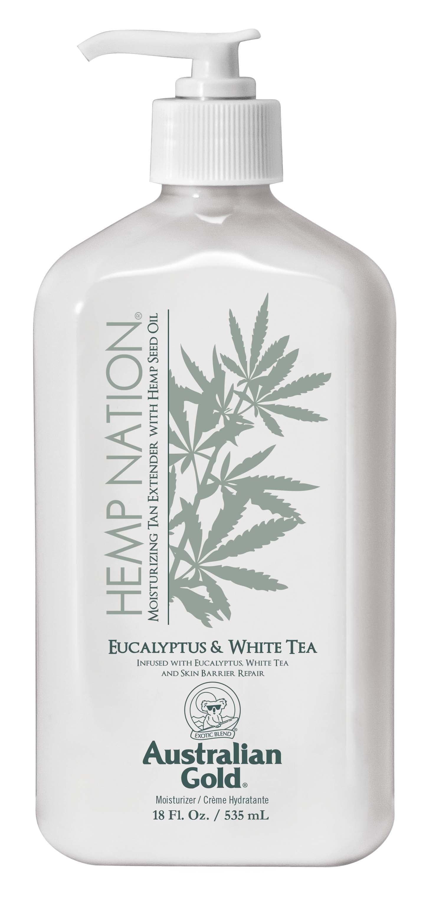 Australian Gold Hemp Nation Eucalyptus & White Tea Body Lotion, 18 fl. oz